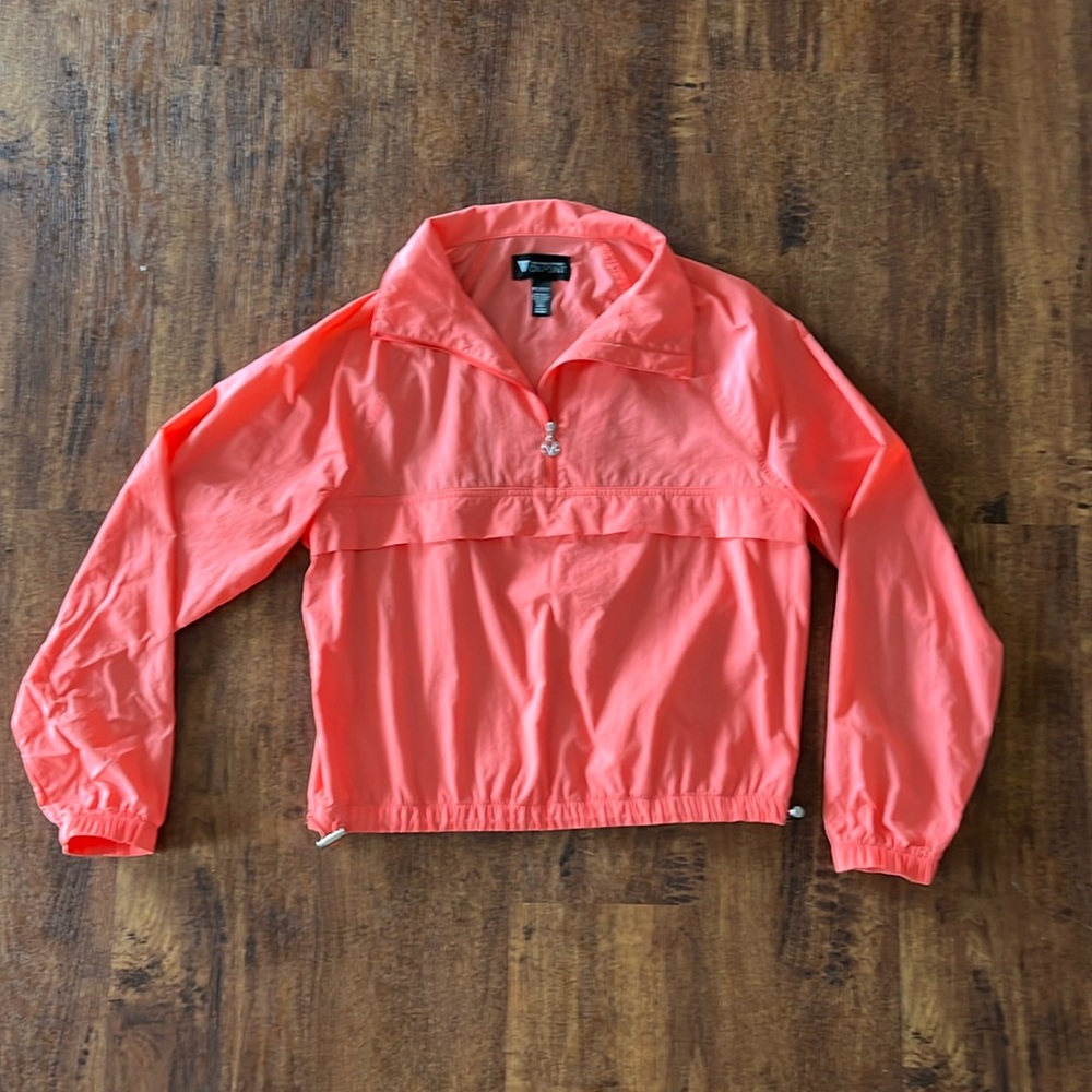 VICTORIAS SECRET//wind breaker neon pink